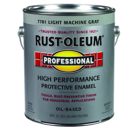 RUST-OLEUM Rust-Oleum Professional High Performance Light Machine Gray Protective Paint 1 gal K7789-402